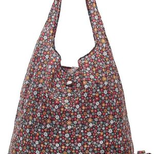 Foldable Reusable Grocery Bags - Lightweight, Recycled & Reusable Shopping Bag - Waterproof Packable Tote